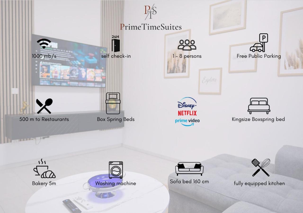 Primetime Suite Fuer 8+Kueche/Wifi Έσσεν Εξωτερικό φωτογραφία